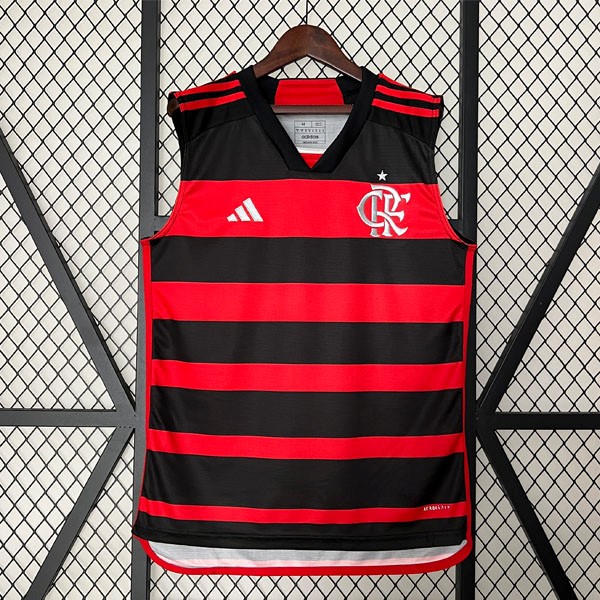 Tailandia Camiseta Flamengo 1ª Sin Mangas 2024-2025
